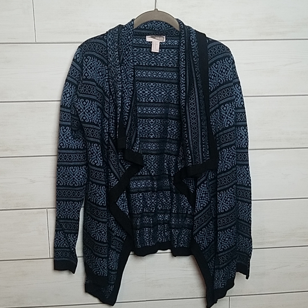 Cozy Always-Open Cardigan Sweater